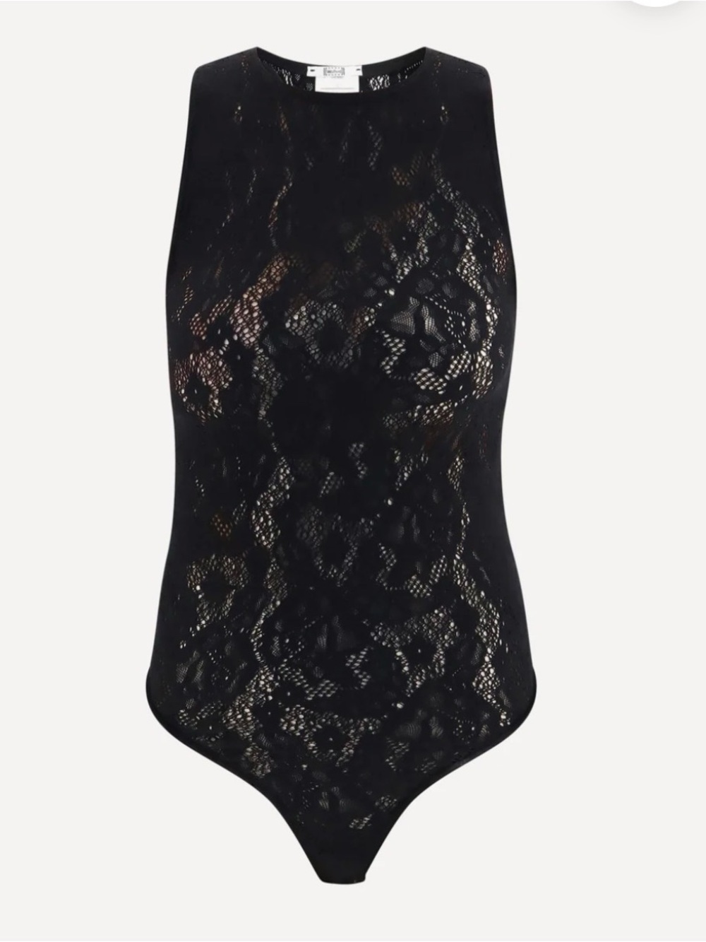 Wolford Black Lace Bodysuit